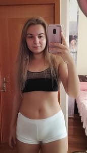 Женщина 10 после программы